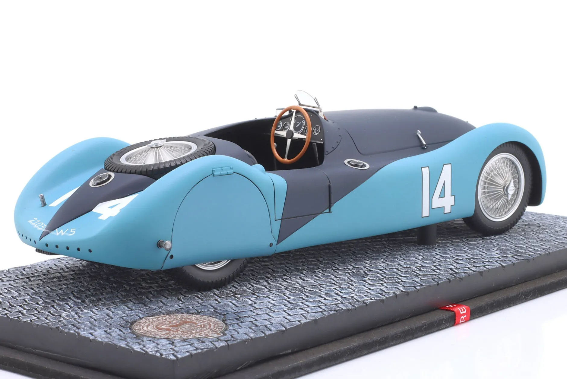 Jean-Pierre Wimille Bugatti Type T57S 45 #14 Frankreich GP 1937 1:18 LeMans Miniatures