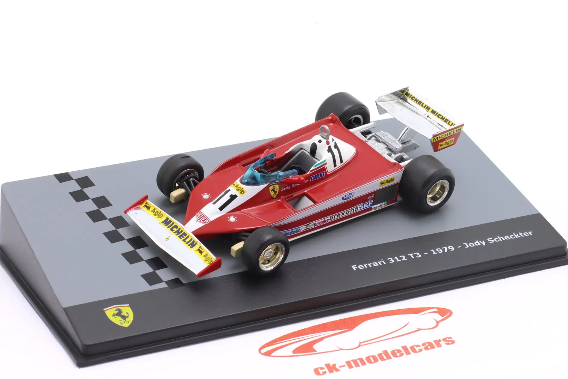 Jody Scheckter Ferrari 312T3 #11 Formel 1 Weltmeister 1979 1:43 Altaya