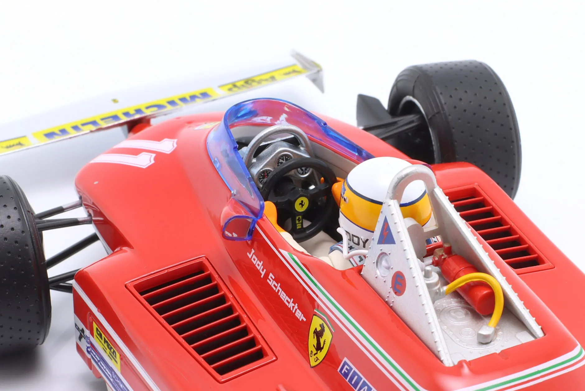 Jody Scheckter Ferrari 312T4 #11 Formel 1 Weltmeister 1979 Monaco GP 1:18 Bburago