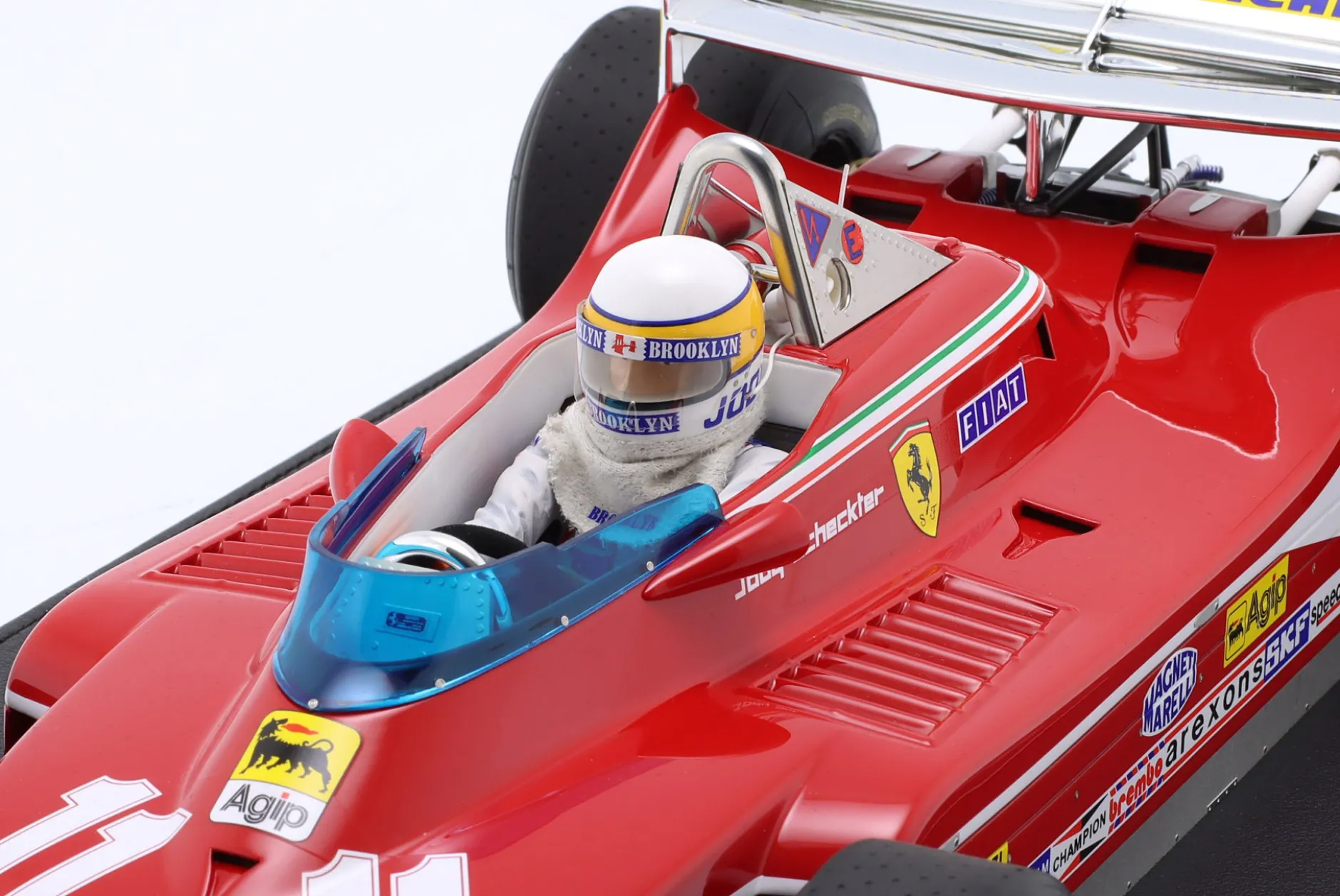 Jody Scheckter Ferrari 312T4 #11 Sieger Monaco GP Formel 1 Weltmeister 1979 1:12 GP Replicas