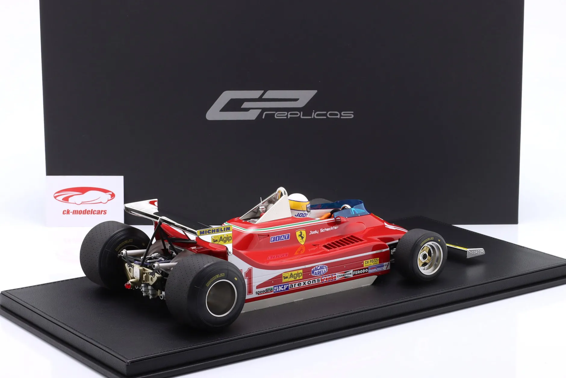 Jody Scheckter Ferrari 312T4 #11 Sieger Monaco GP Formel 1 Weltmeister 1979 1:12 GP Replicas