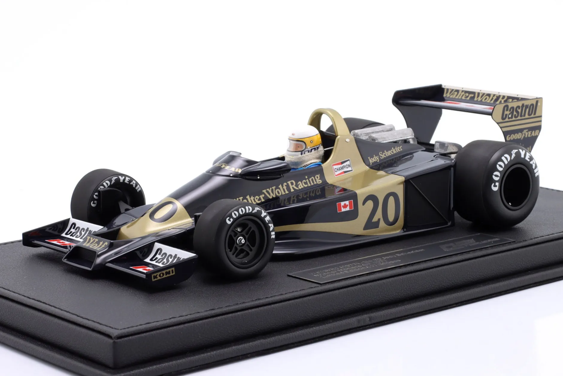 Jody Scheckter Wolf WR1 #20 Sieger Monaco GP Formel 1 1977 1:18 GP Replicas