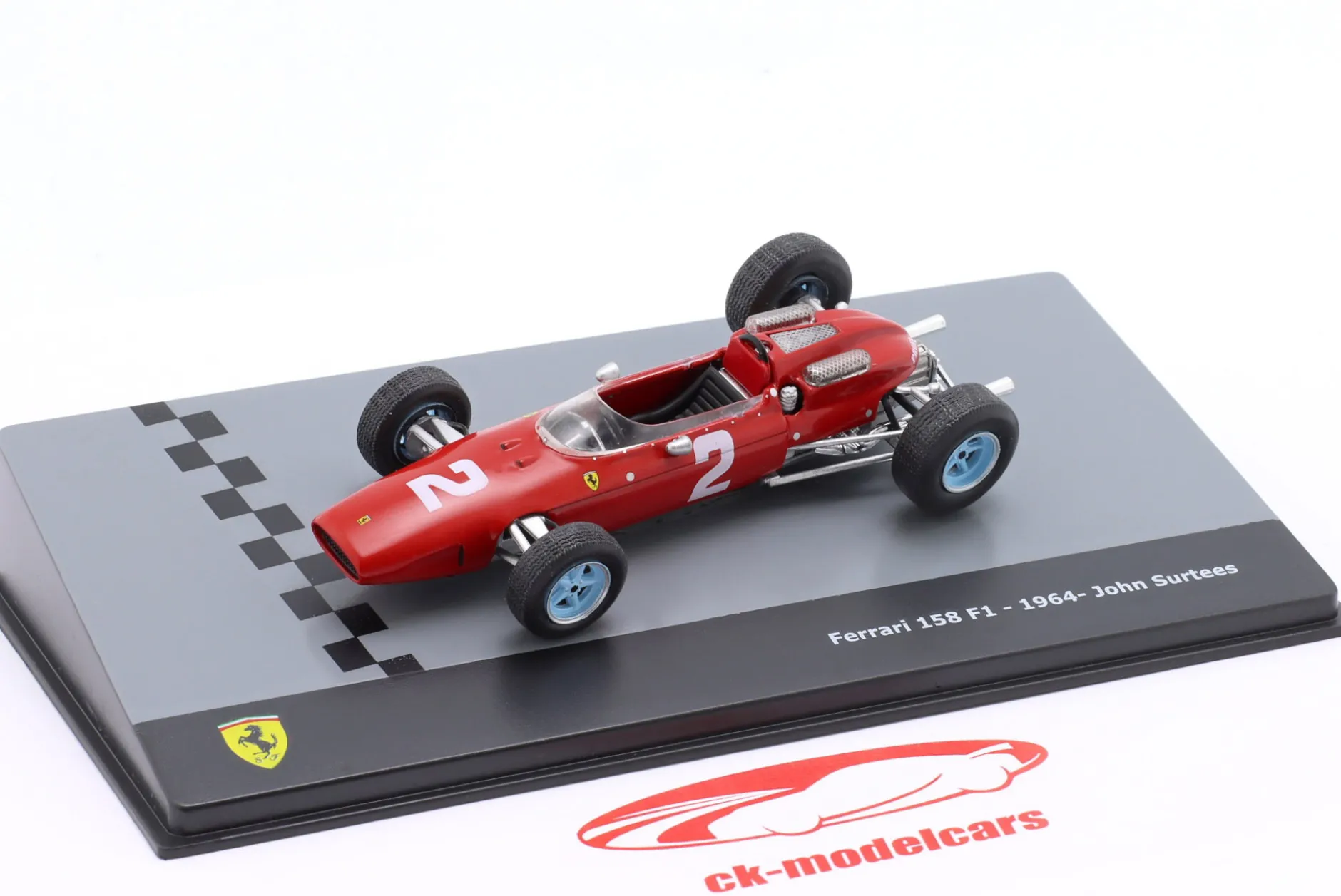 John Surtees Ferrari 158 #2 Formel 1 Weltmeister 1964 1:43 Altaya