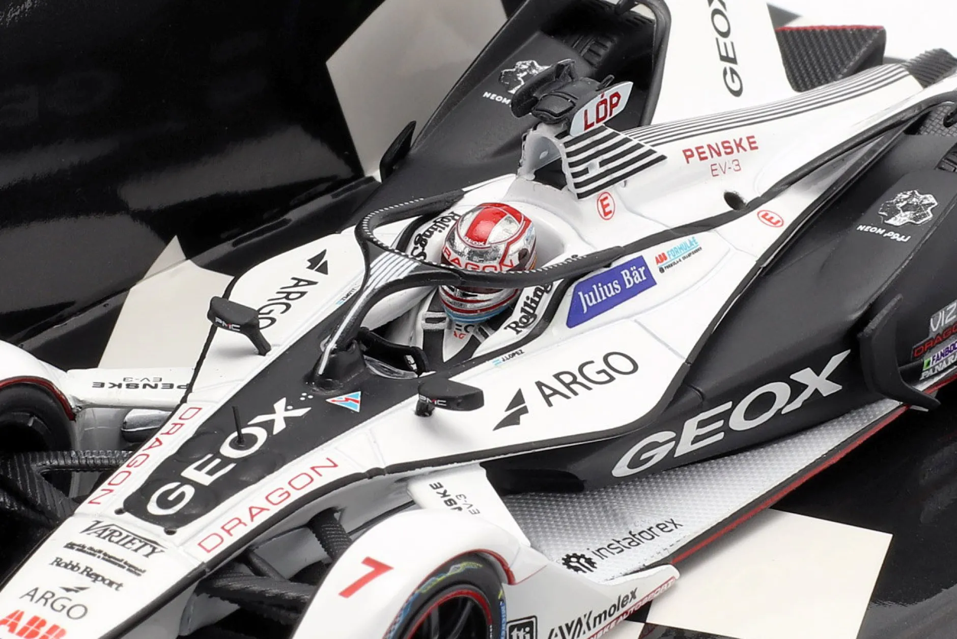 Jose Maria Lopez Penske EV-3 #7 Formel E Saison 5 2018/19 1:43 Minichamps