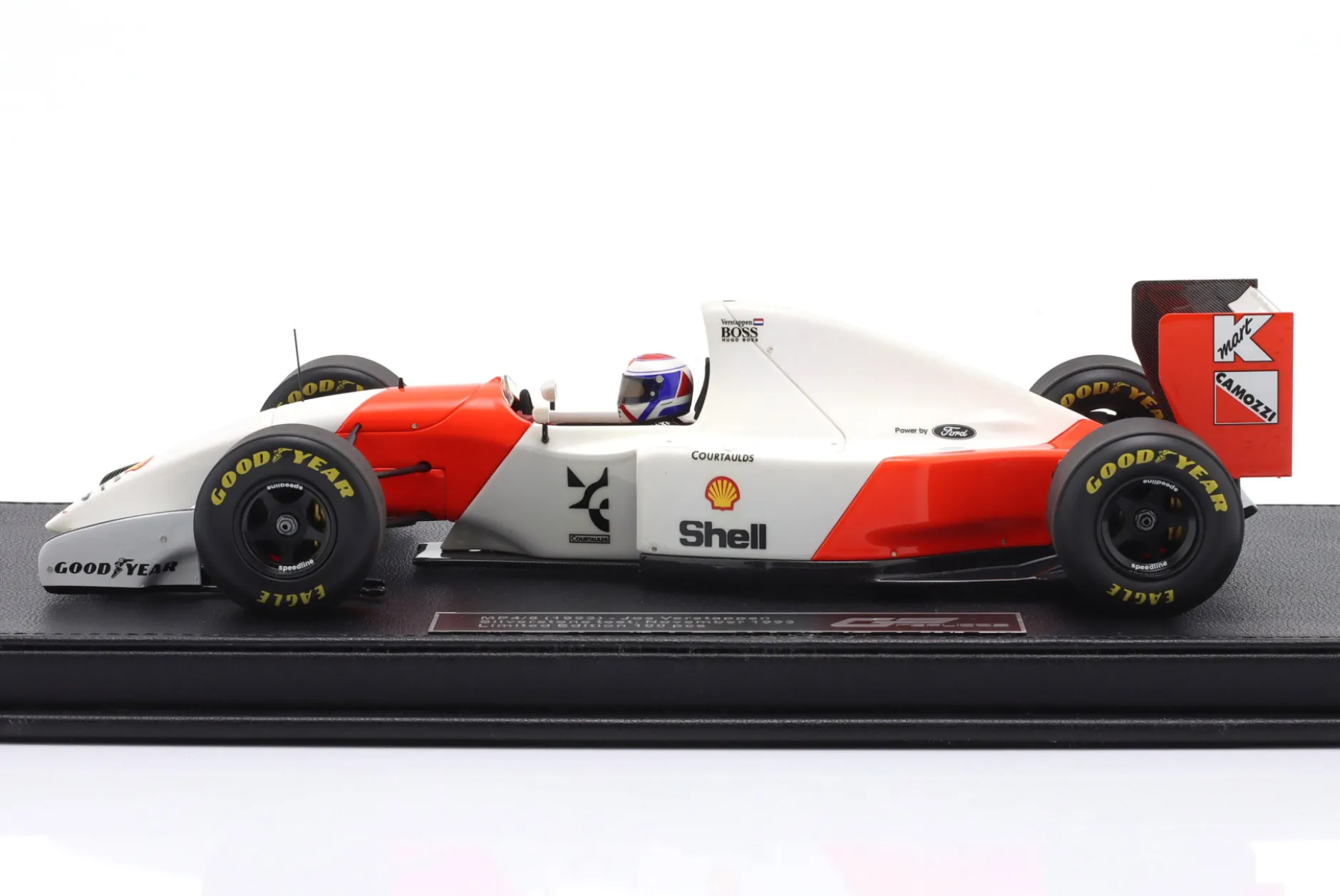 Jos Verstappen McLaren MP4/8 Test Silverstone Formel 1 1993 1:18 GP Replicas