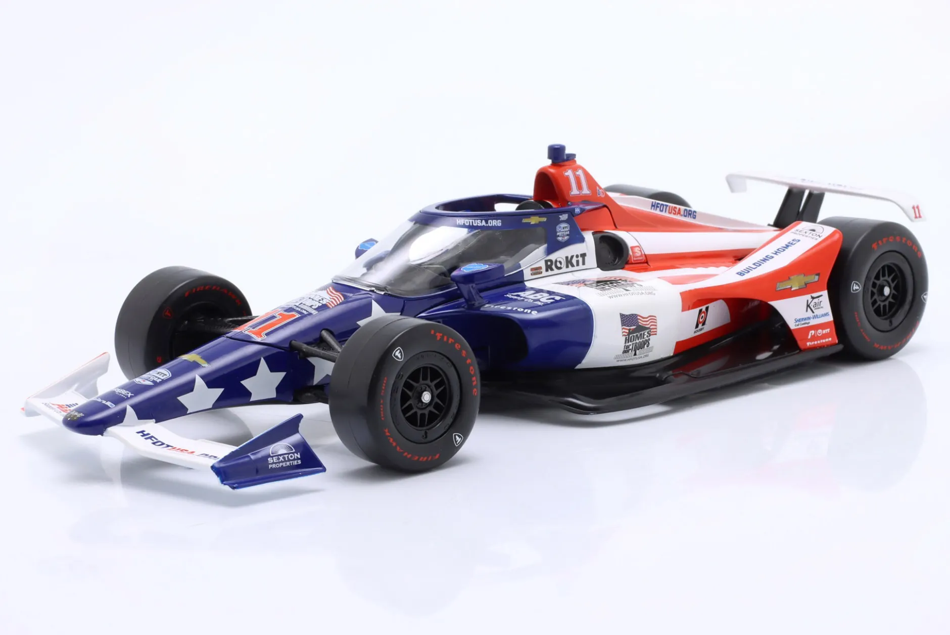 J. R. Hildebrand Chevrolet #11 IndyCar Series 2022 1:18 Greenlight