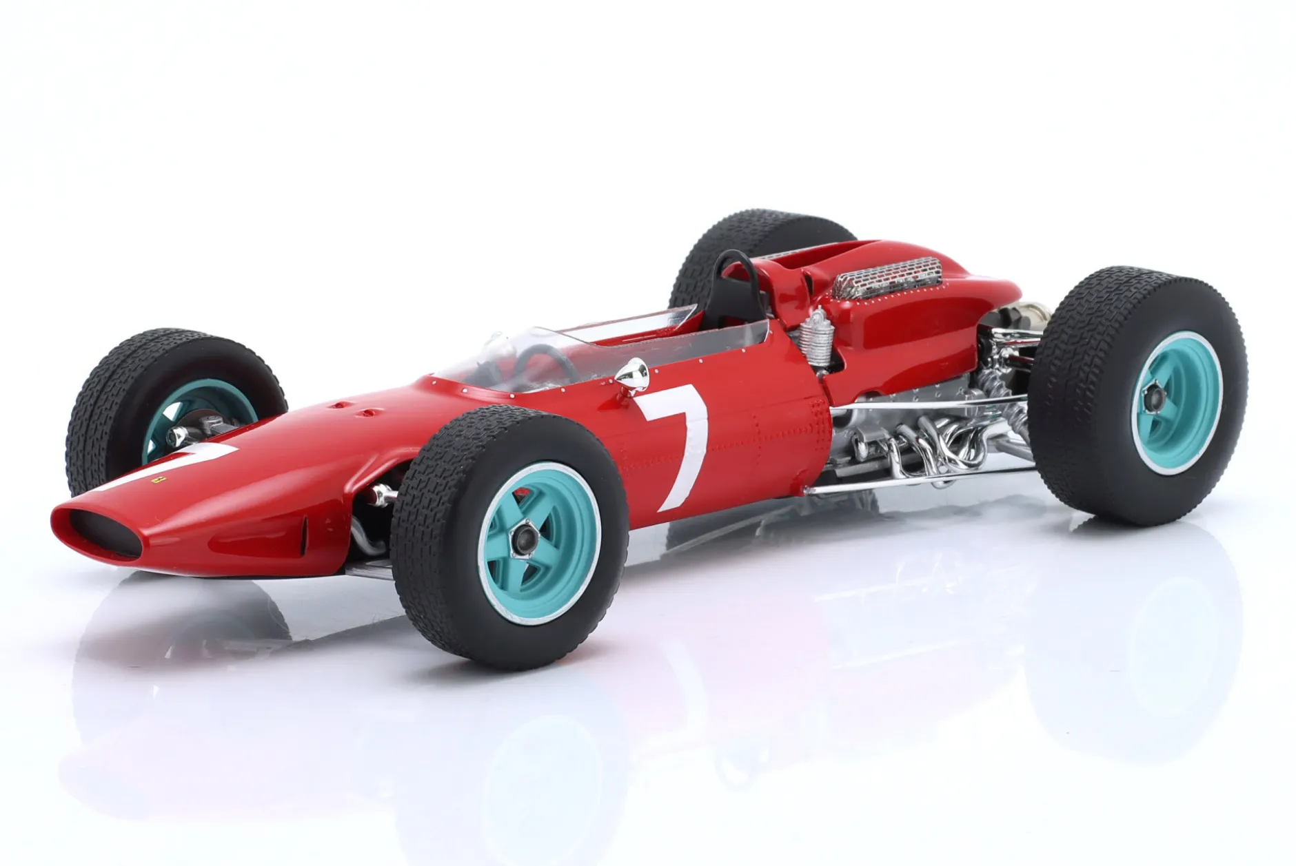 J. Surtees Ferrari 158 #7 Sieger Deutschland GP Formel 1 Weltmeister 1964 1:18 WERK83
