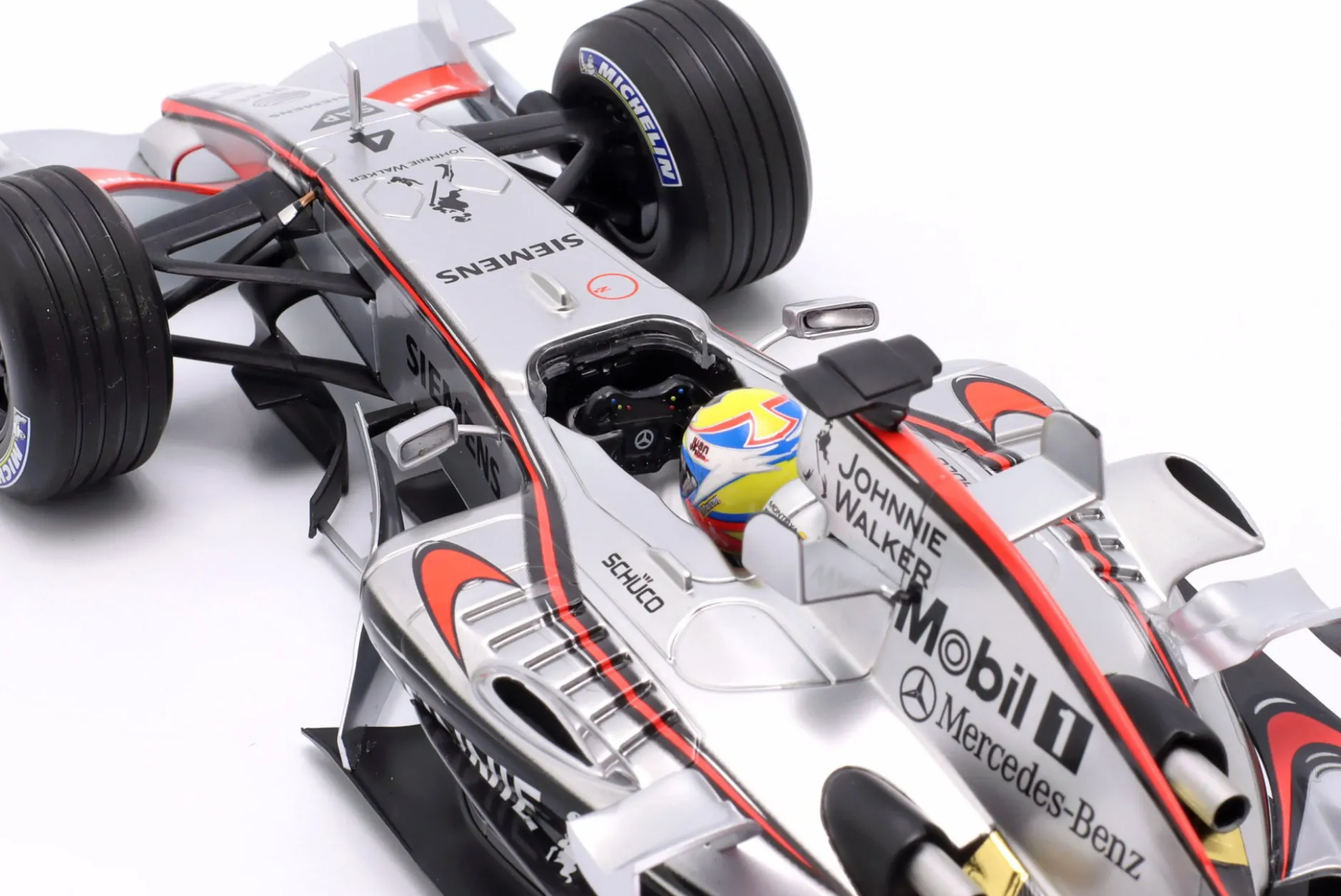 Juan Pablo Montoya McLaren MP4/21 #4 Formel 1 2006 1:18 Minichamps