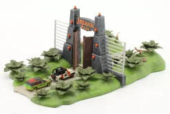 Jurassic Park 30th Anniversary Nano Scene with 2 cars Jada Toys