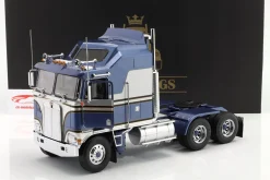 Kenworth K100 Aerodyne Sattelzugmaschine 1976 blau metallic 1:18 Road Kings