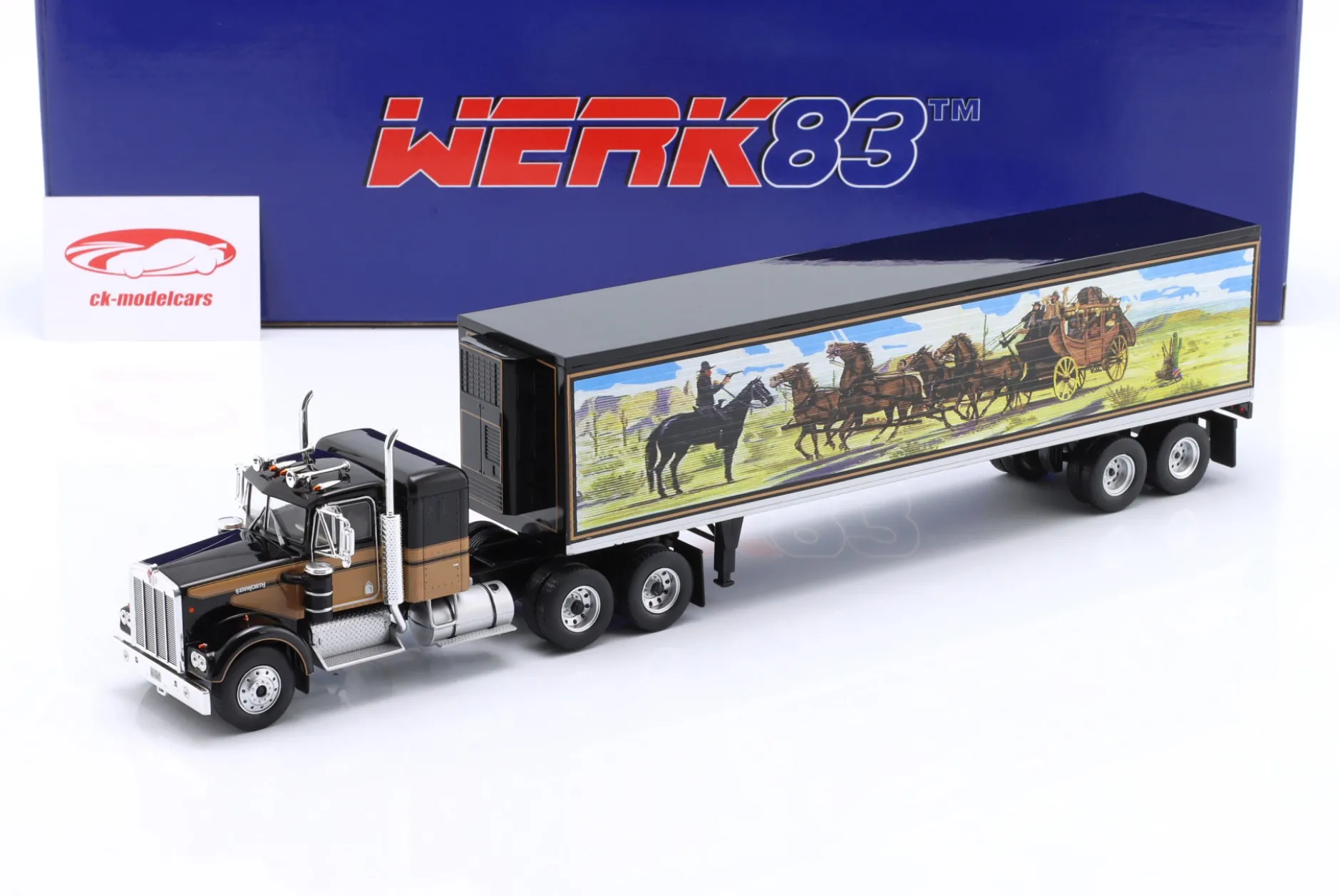 Kenworth W925 Sattelzug Smokey and the Bandit (1977) 1:43 WERK83