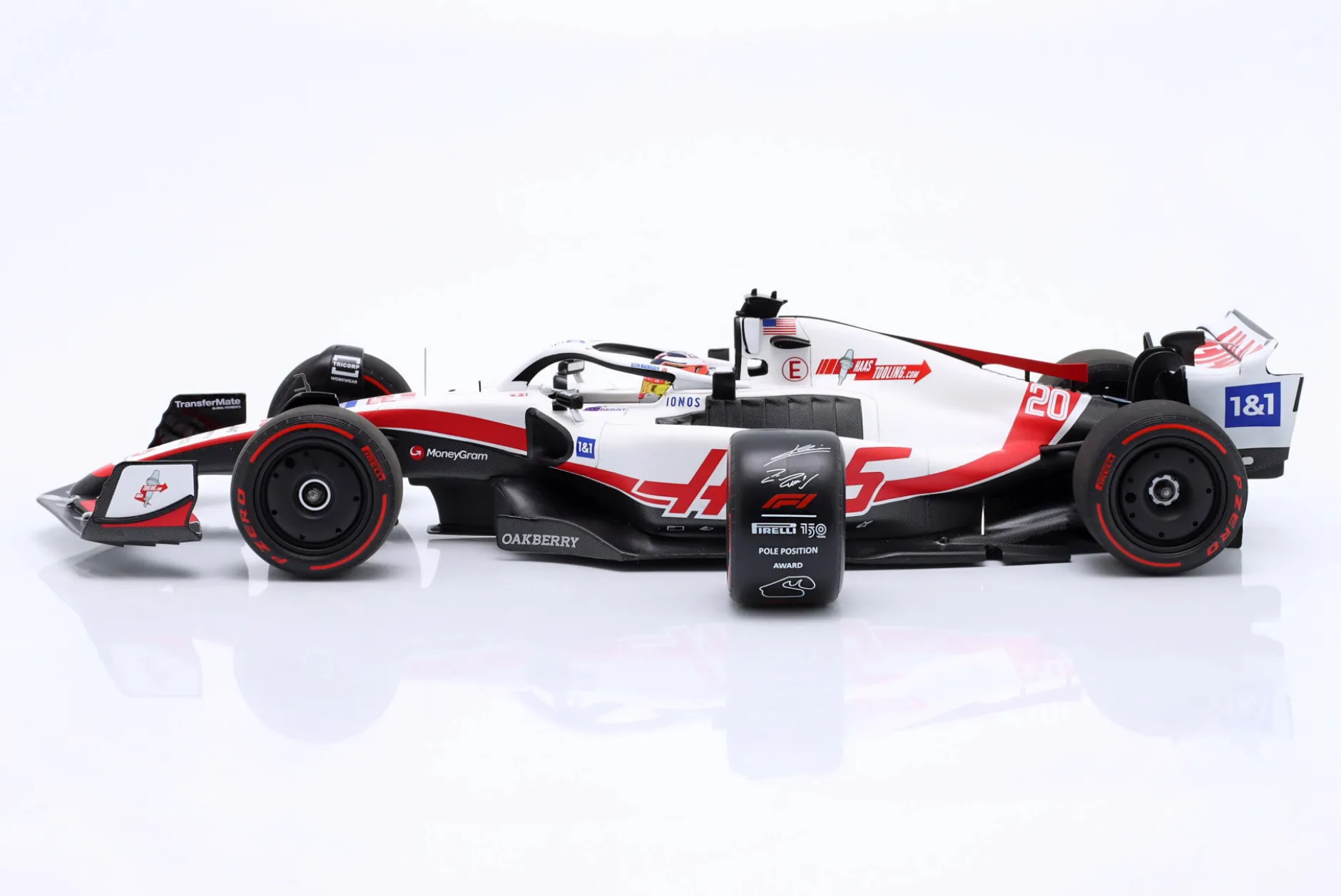 Kevin Magnussen Haas VF-22 #20 Brasilien GP Formel 1 2022 1:18 Minichamps