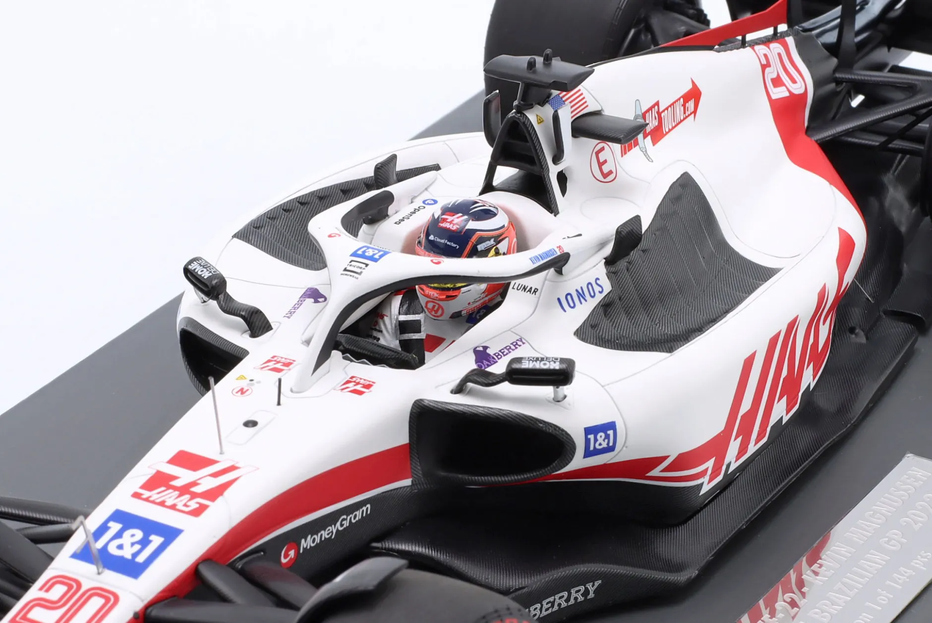 Kevin Magnussen Haas VF-22 #20 Brasilien GP Formel 1 2022 1:18 Minichamps