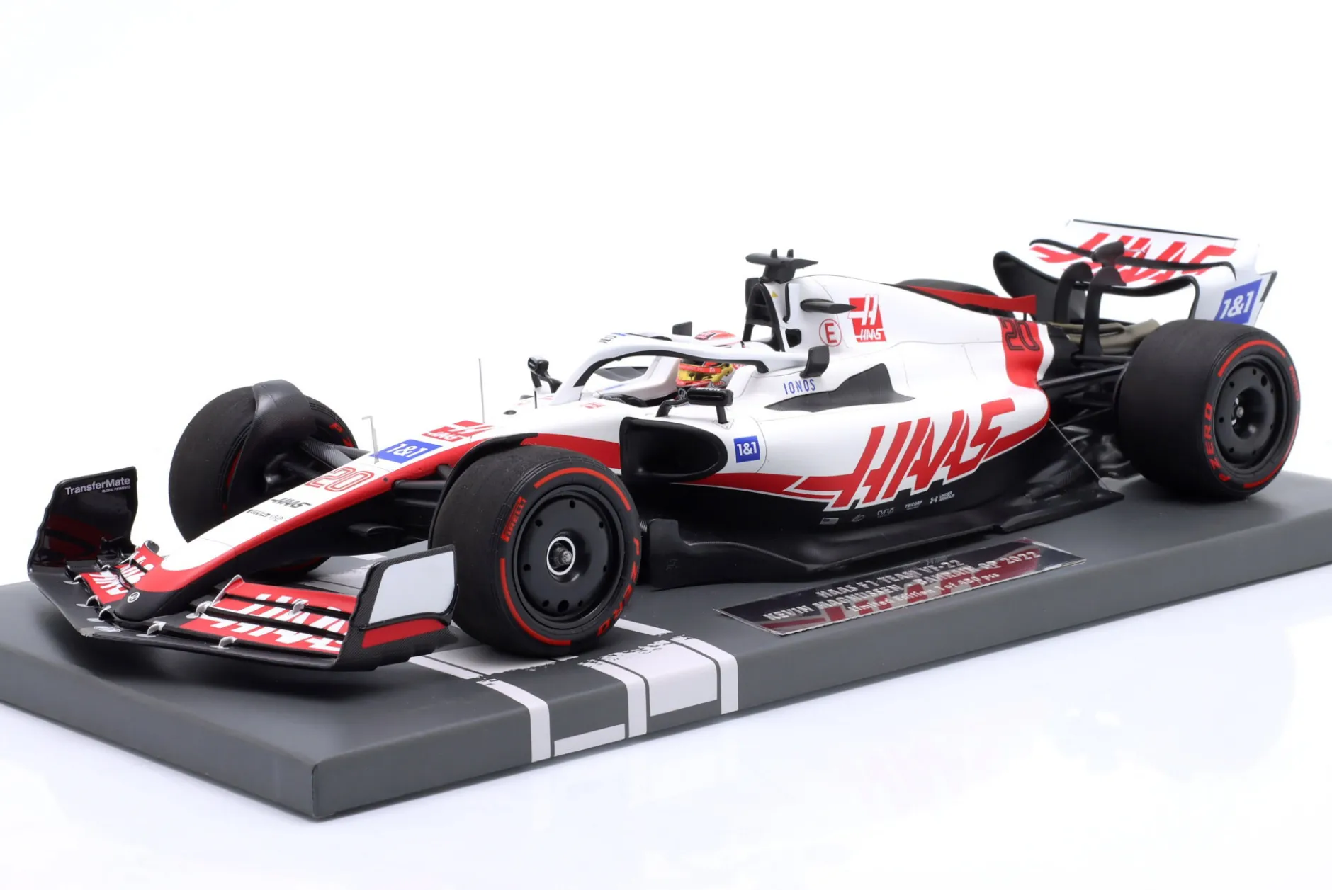Kevin Magnussen Haas VF-22 #20 5th Bahrain GP Formel 1 2022 1:18 Minichamps
