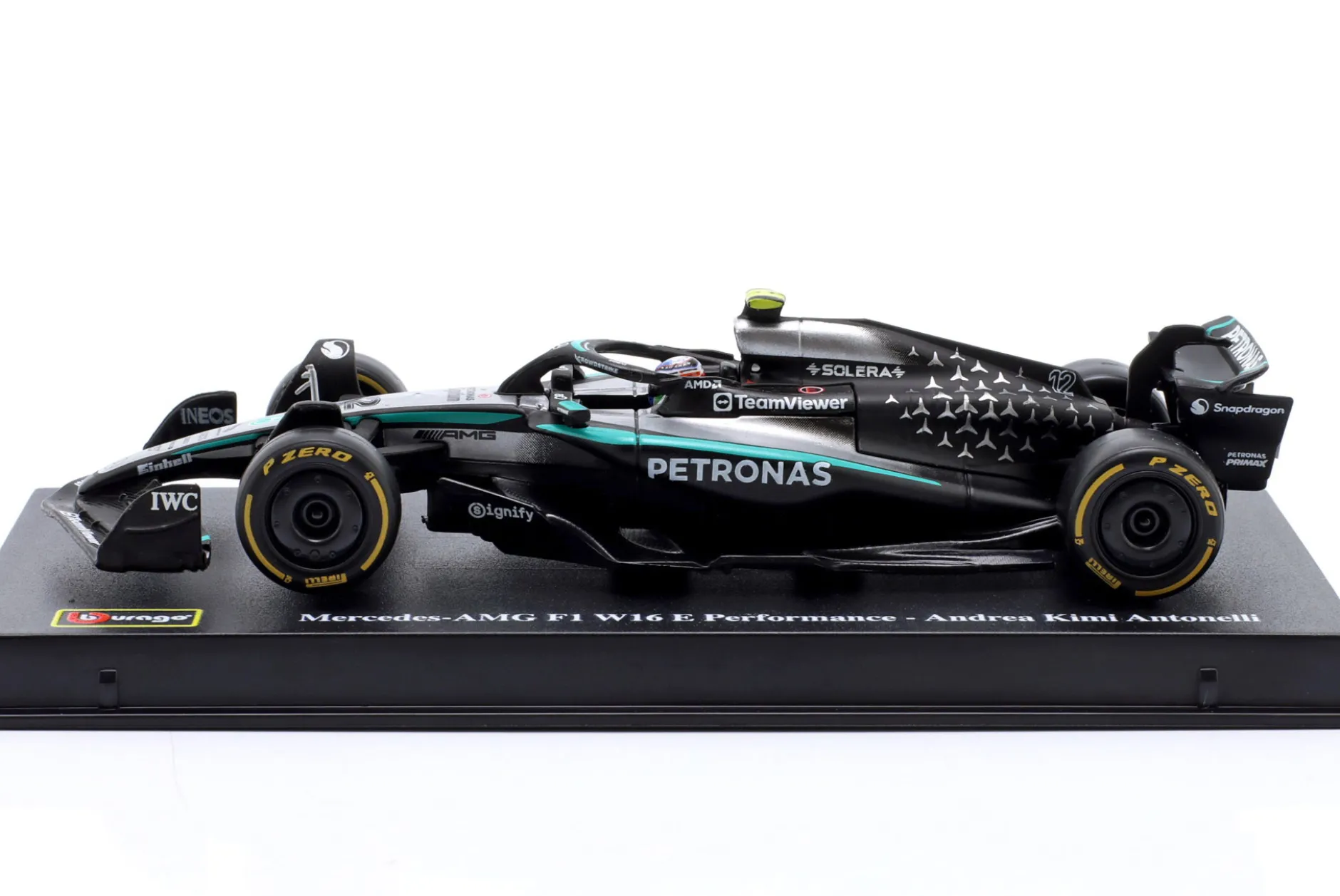 Kimi Antonelli Mercedes-AMG F1 W16 #12 Formel 1 2025 1:43 Bburago
