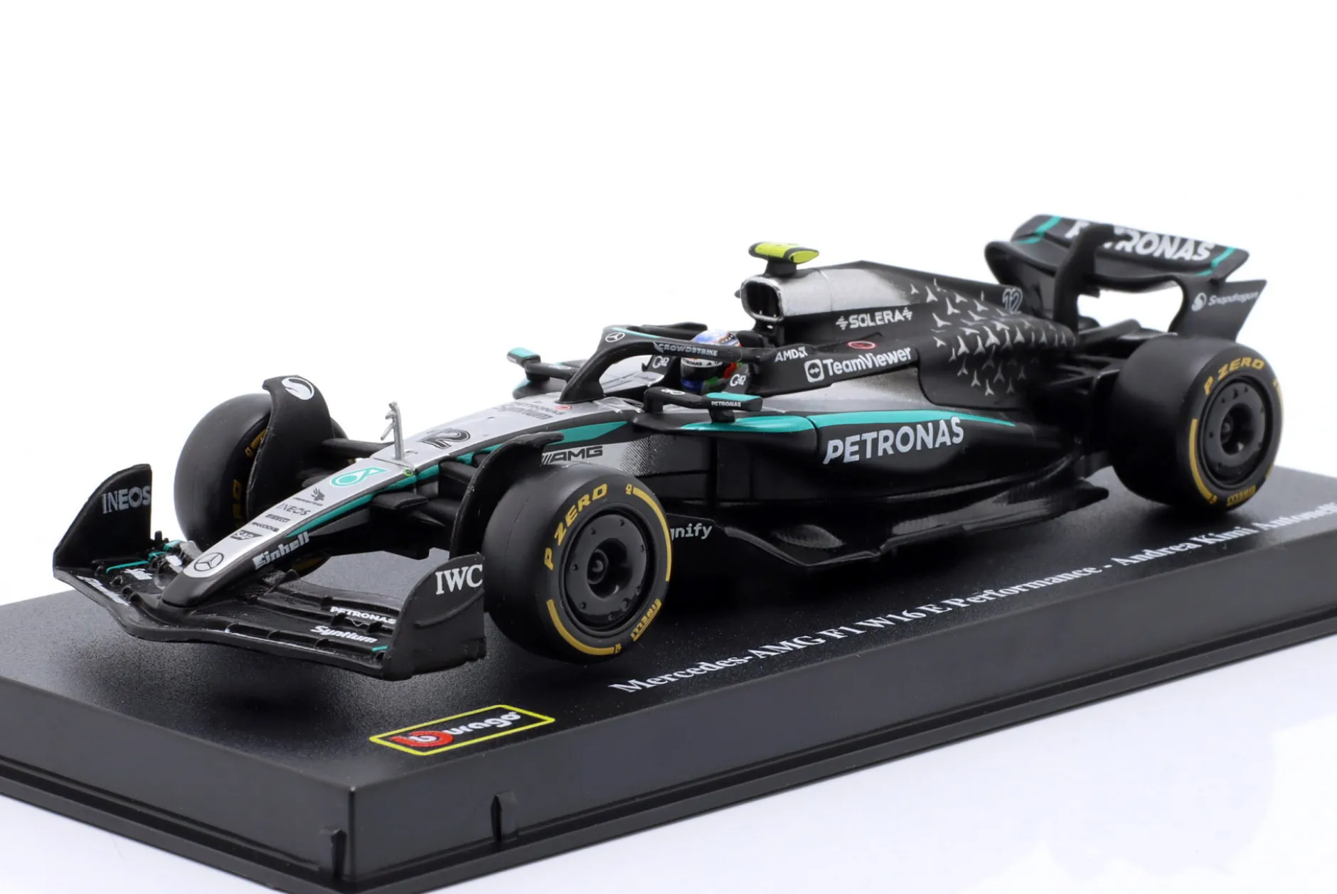 Kimi Antonelli Mercedes-AMG F1 W16 #12 Formel 1 2025 1:43 Bburago