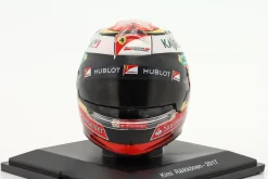 Kimi Raikkönen #7 Scuderia Ferrari Formel 1 2017 Helm 1:5 Spark Editions