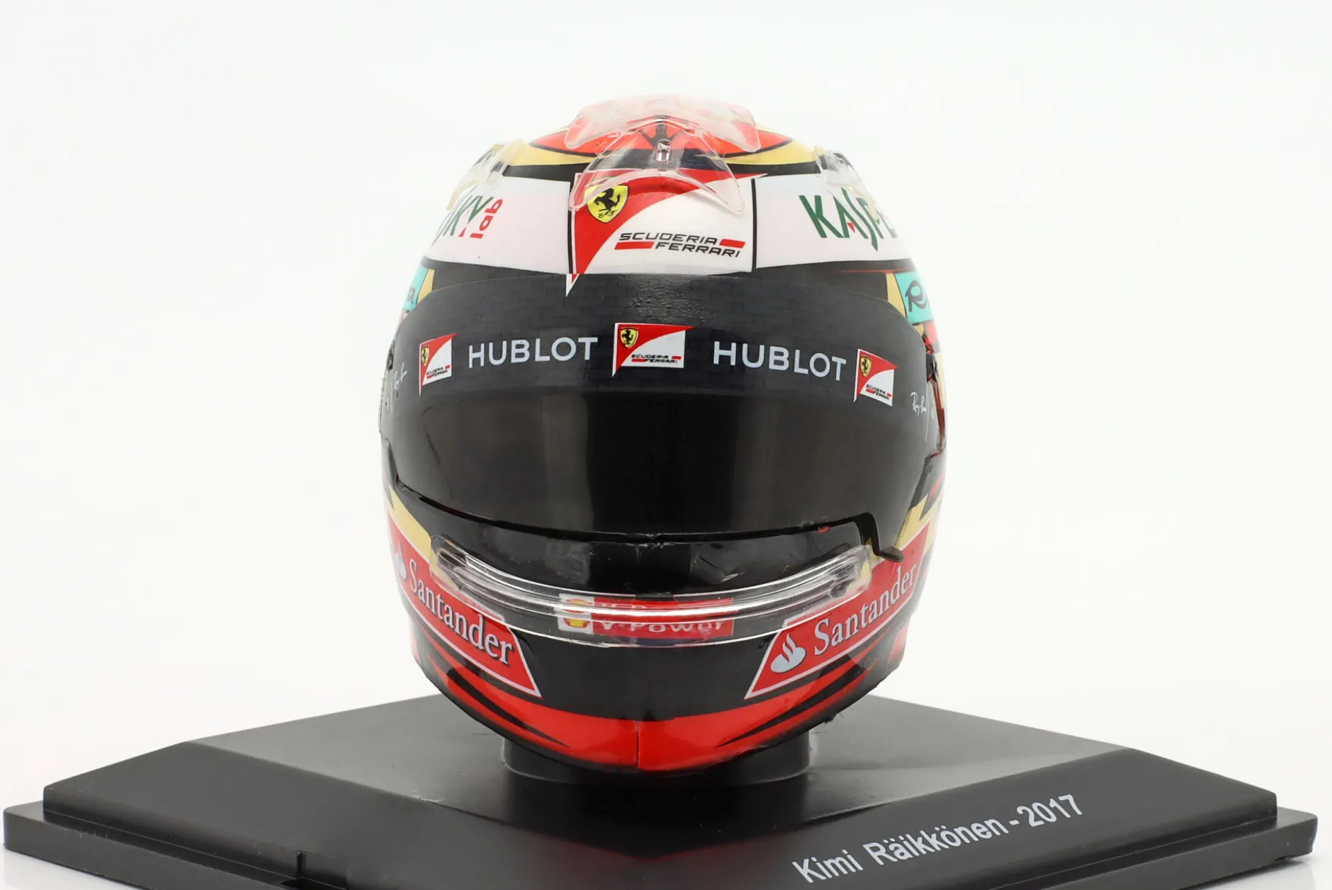 Kimi Raikkönen #7 Scuderia Ferrari Formel 1 2017 Helm 1:5 Spark Editions