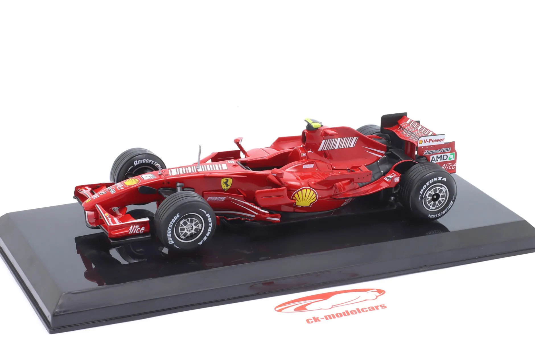 Kimi Räikkönen Ferrari F2007 #6 Formel 1 Weltmeister 2007 1:24 Premium Collectibles