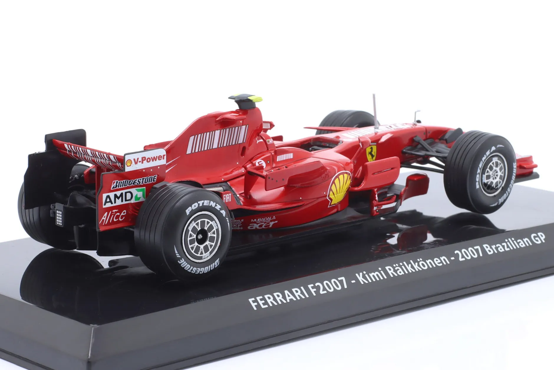 Kimi Räikkönen Ferrari F2007 #6 Formel 1 Weltmeister 2007 1:24 Premium Collectibles