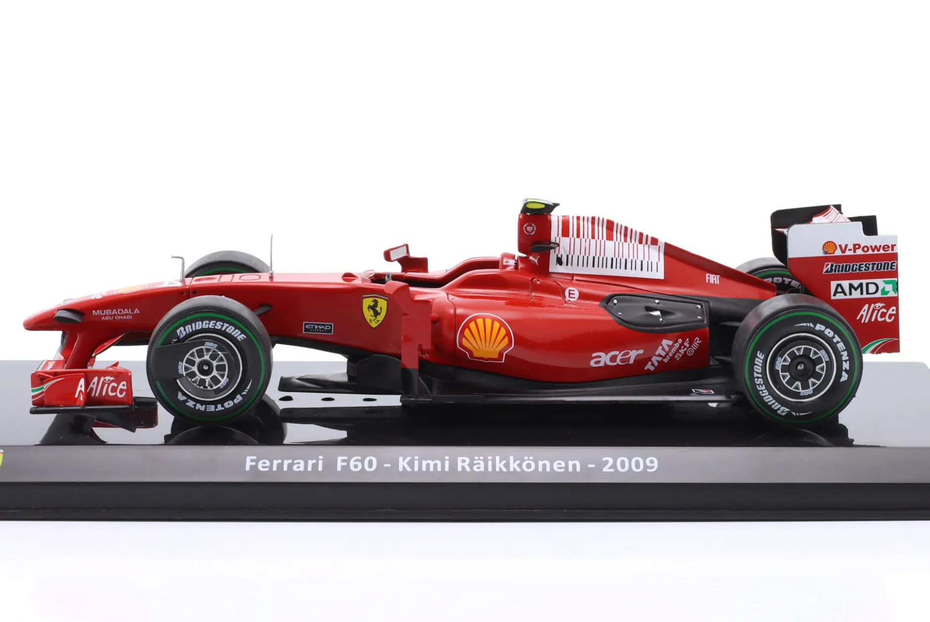 Kimi Räikkönen Ferrari F60 #4 Formel 1 2009 1:24 Premium Collectibles