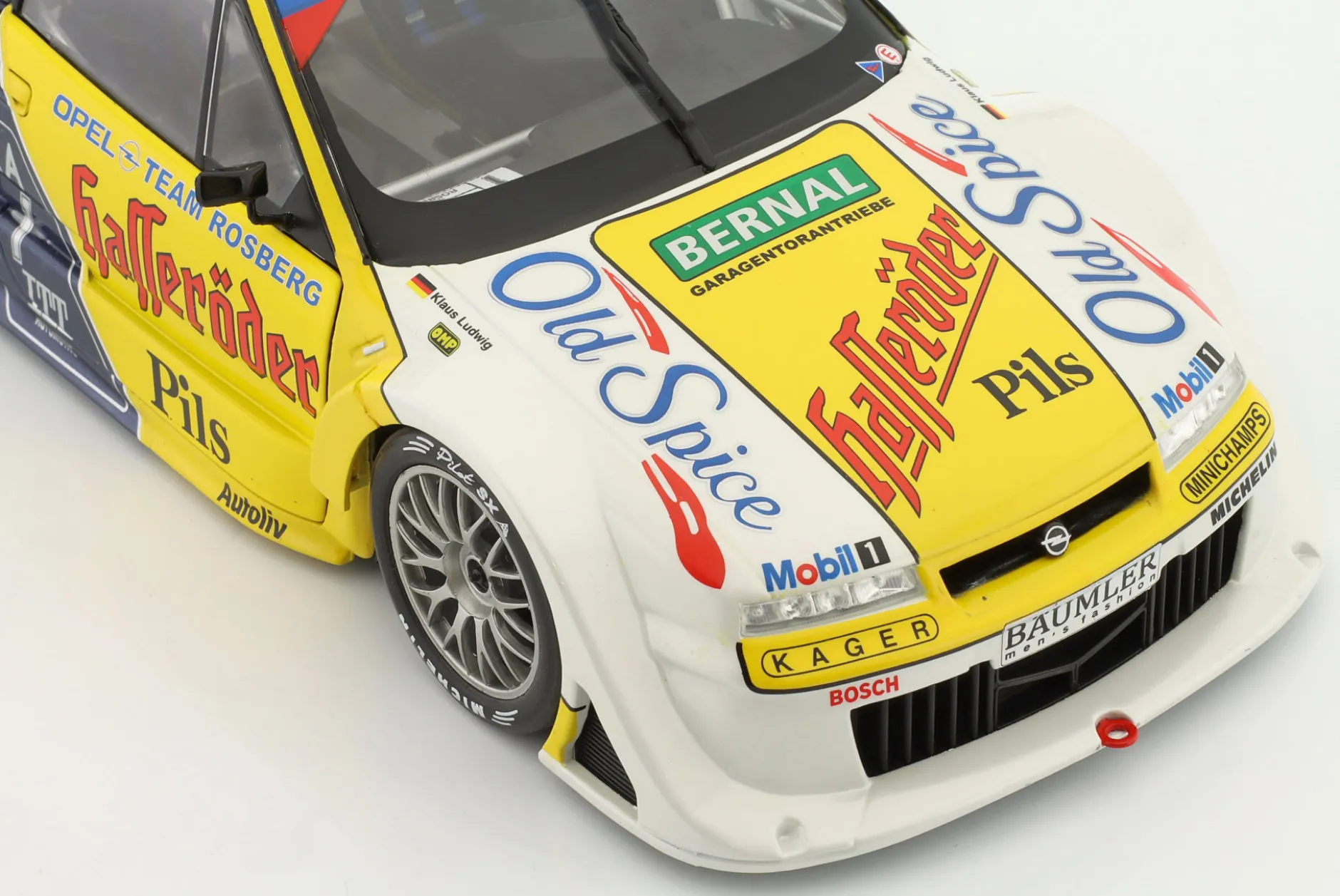 Klaus Ludwig #1 Opel Calibra V6 4x4 Team Rosberg DTM / ITC 1995 1:18 WERK83