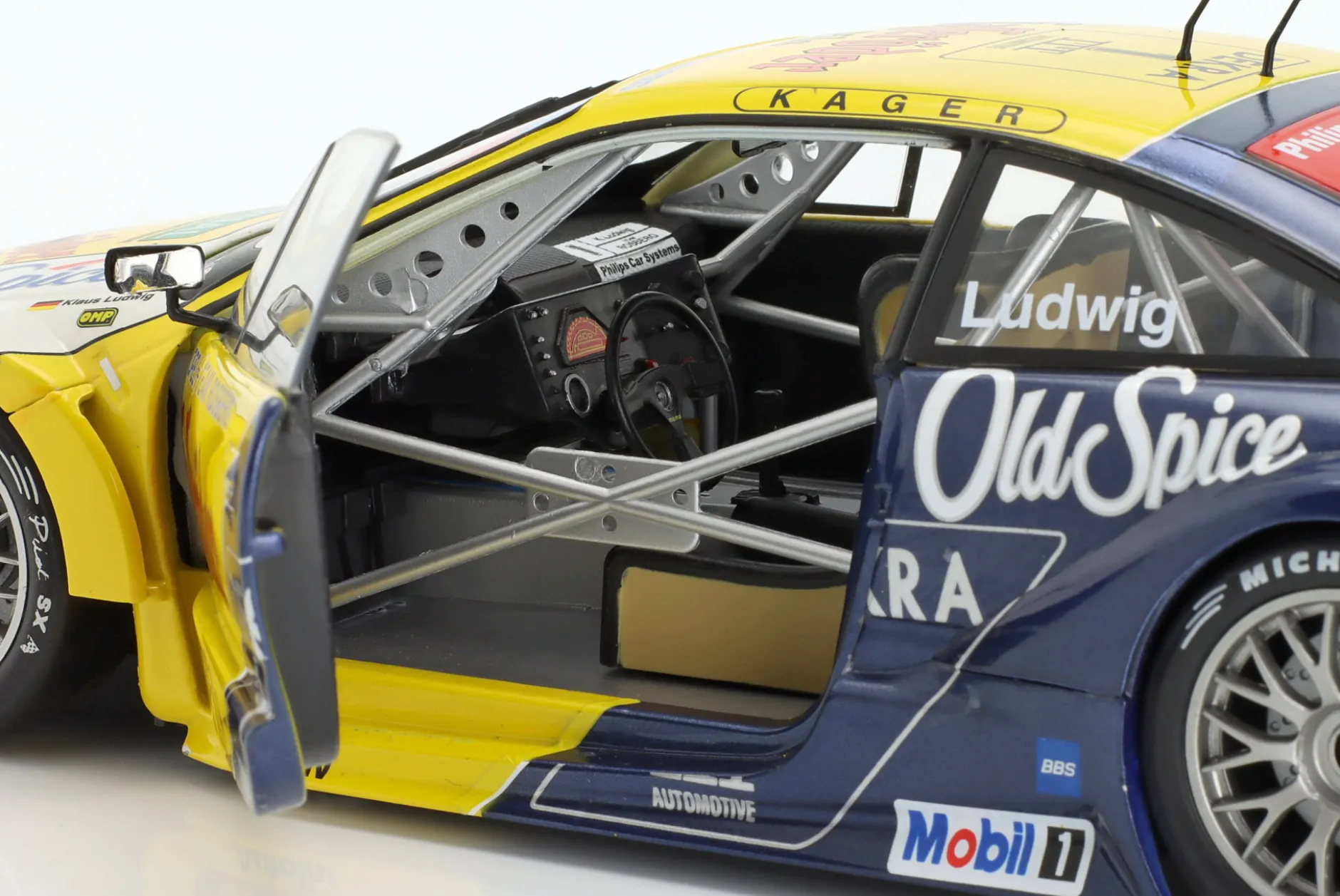 Klaus Ludwig #1 Opel Calibra V6 4x4 Team Rosberg DTM / ITC 1995 1:18 WERK83