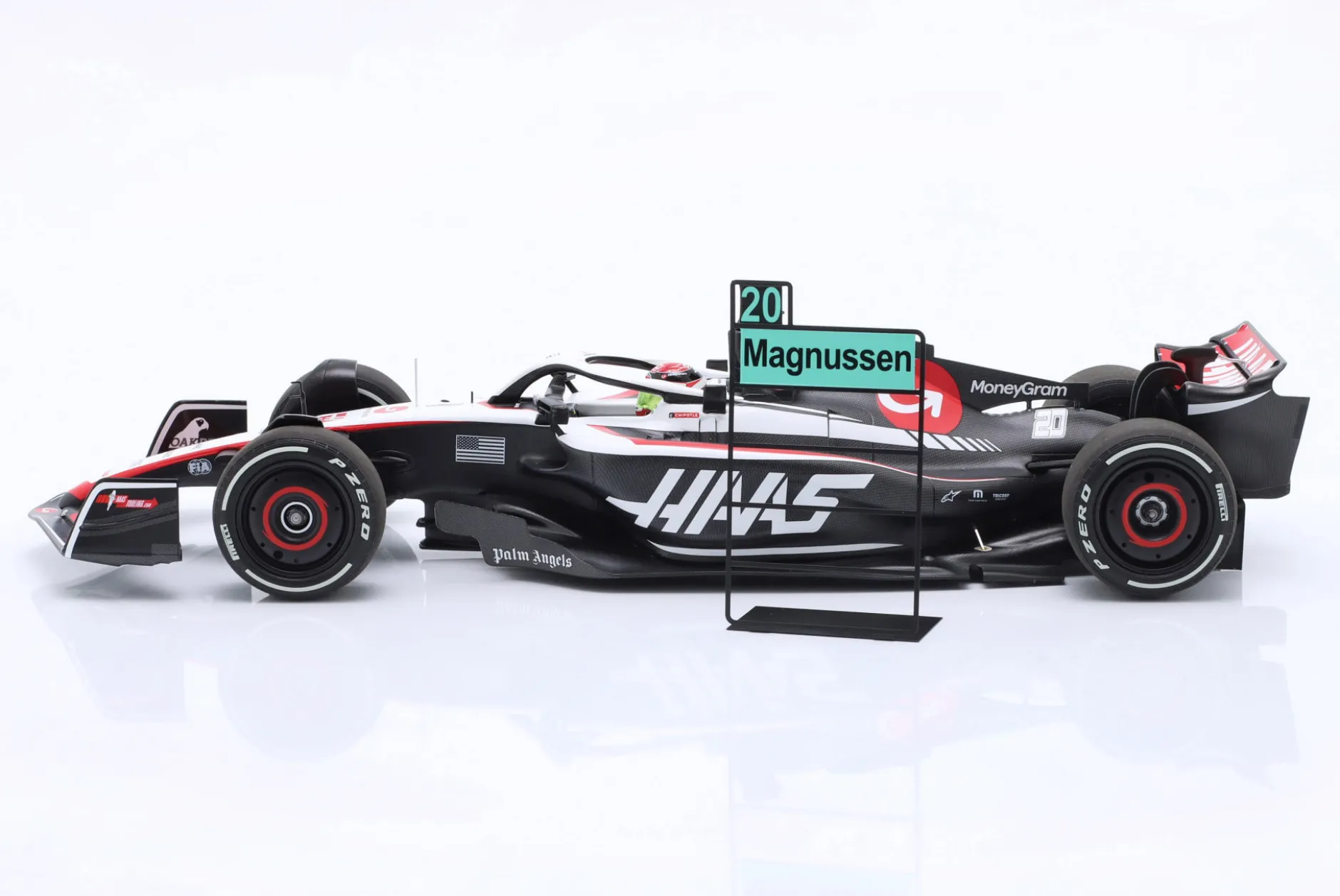 K. Magnussen Haas VF-23 #20 1st Points Saudi-Arabien GP Formel 1 2023 1:18 Minichamps