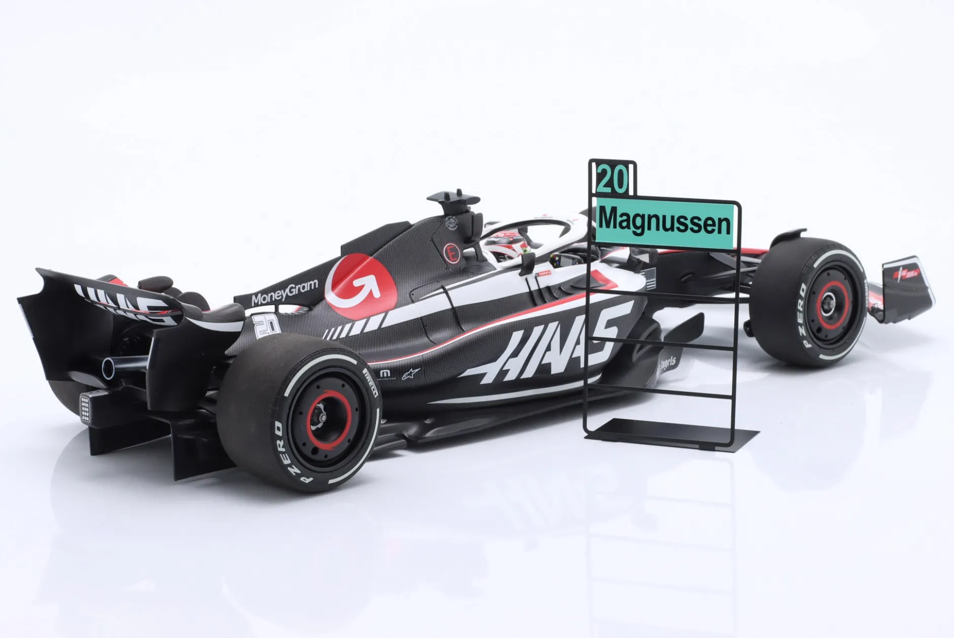 K. Magnussen Haas VF-23 #20 1st Points Saudi-Arabien GP Formel 1 2023 1:18 Minichamps