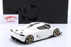 Koenigsegg CC850 Baujahr 2024 weiß 1:18 GT-Spirit