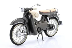 Kreidler Florett Super mit Beinschild grau 1:10 Schuco