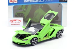 Lamborghini Centenario LP770-4 Baujahr 2016 grün 1:18 Maisto