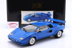 Lamborghini Countach LP5000S QV Baujahr 1985 blau 1:12 KK-Scale