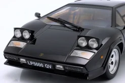 Lamborghini Countach LP 5000 S QV Baujahr 1985 schwarz 1:12 KK-Scale
