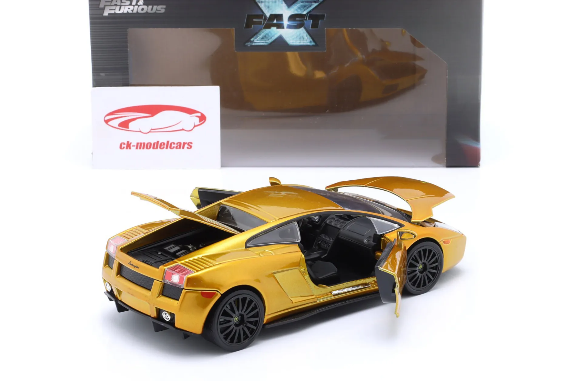 Lamborghini Gallardo Fast X (Fast & Furious 10) gold 1:24 Jada Toys