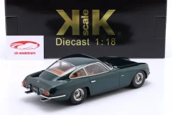 Lamborghini 400 GT 2+2 Baujahr 1966 dunkelgrün metallic 1:18 KK-Scale