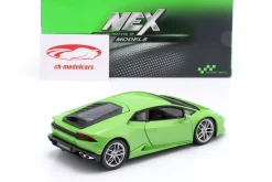 Lamborghini Huracan LP610-4 Baujahr 2015 grün metallic 1:24 Welly