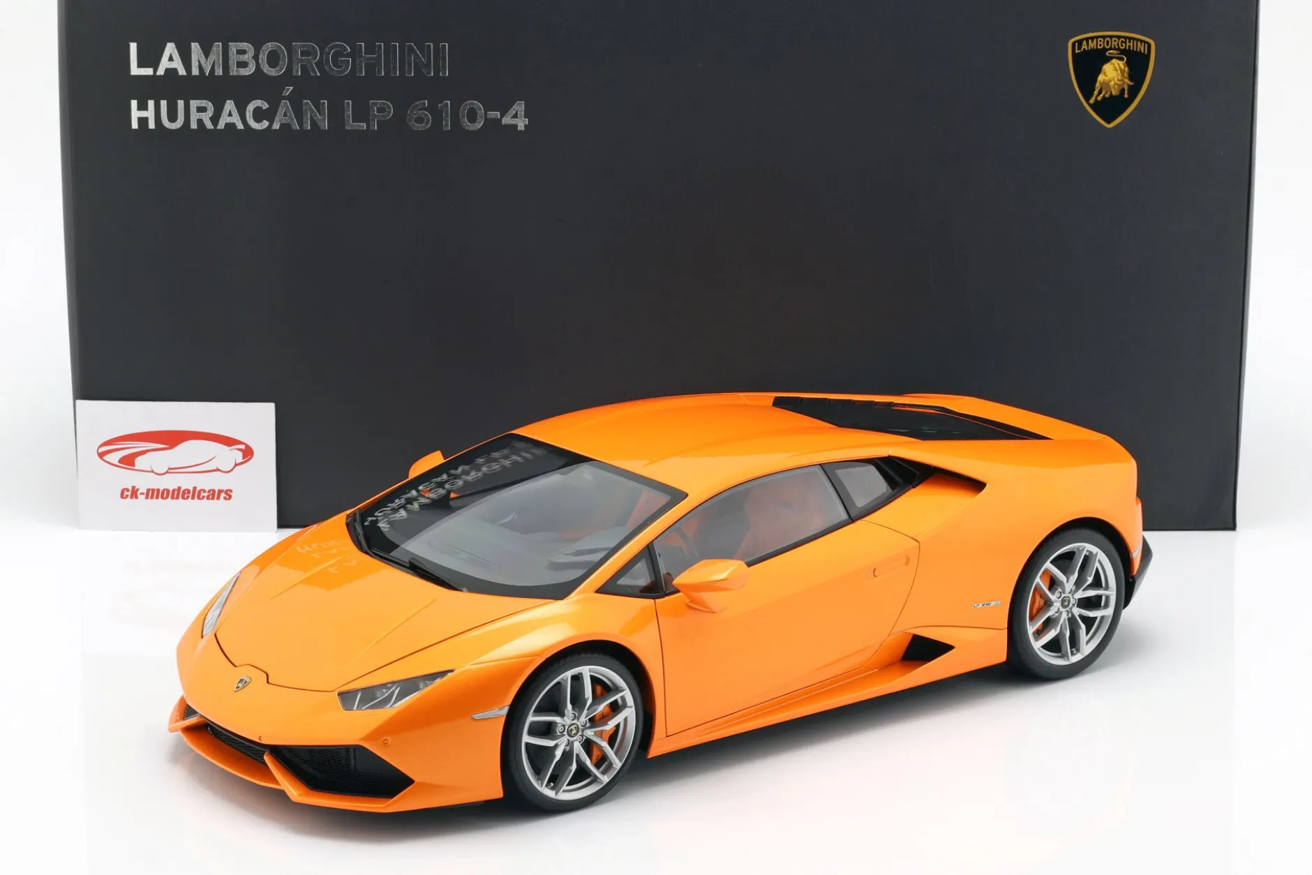Lamborghini Huracan LP610-4 Baujahr 2014 borealis orange 1:12 AUTOart