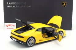 Lamborghini Huracan LP 610-4 Baujahr 2014 gelb 1:12 AUTOart