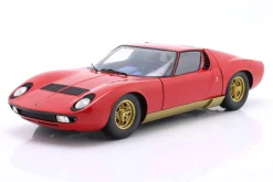 Lamborghini Miura P400 Baujahr 1968 rot / gold 1:12 Kyosho