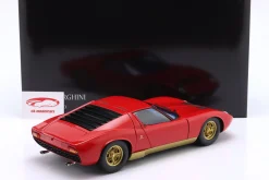Lamborghini Miura P400 Baujahr 1968 rot / gold 1:12 Kyosho