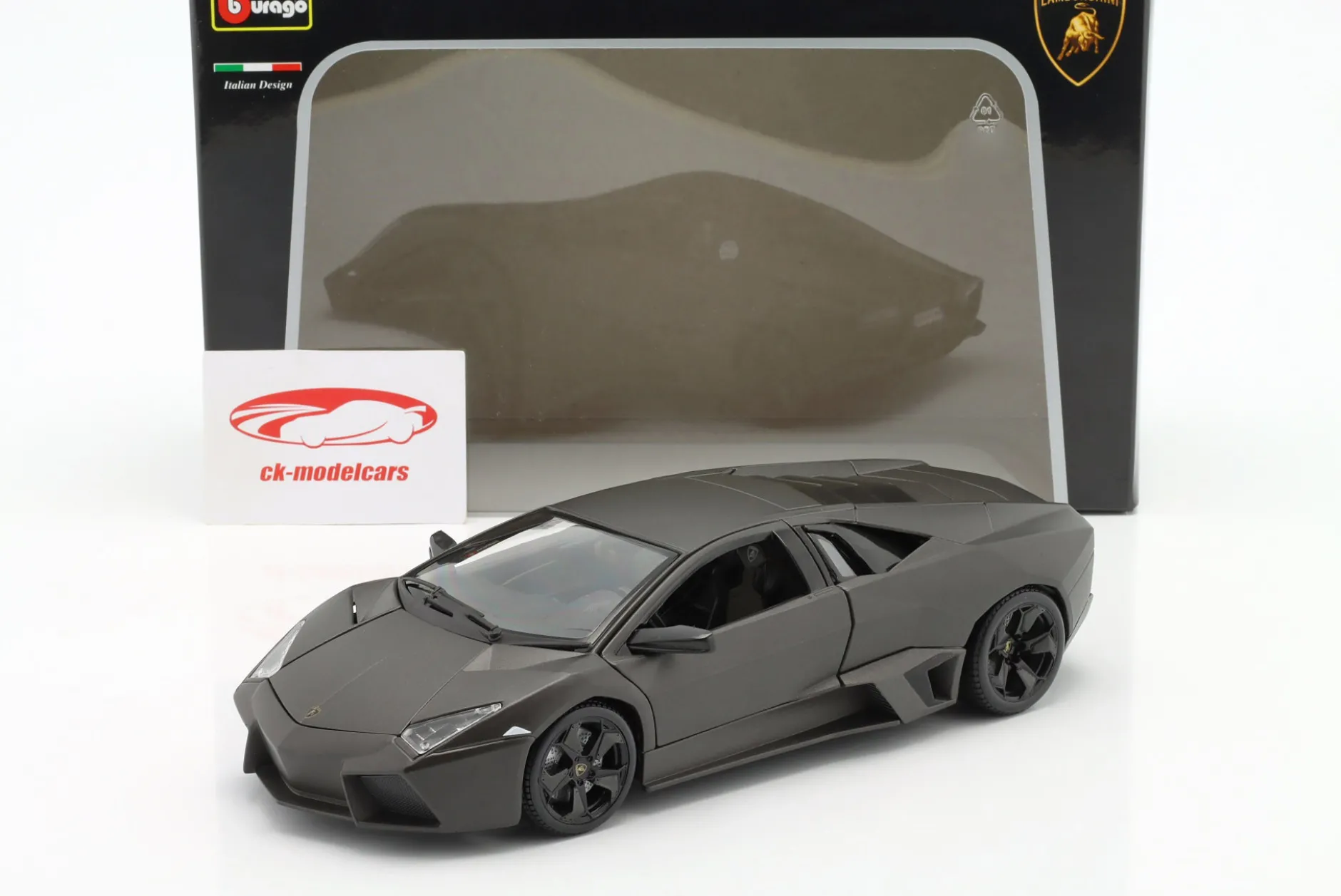 Lamborghini Reventon Baujahr 2008 grau 1:18 Bburago