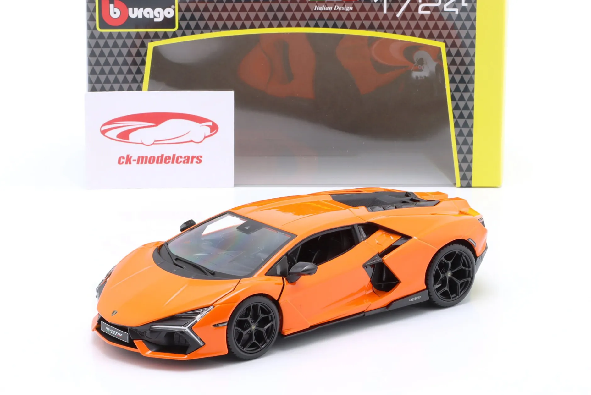 Lamborghini Revuelto Hybrid Baujahr 2023 orange 1:24 Bburago
