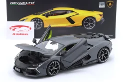 Lamborghini Revuelto Hybrid Baujahr 2023 grau 1:18 Maisto