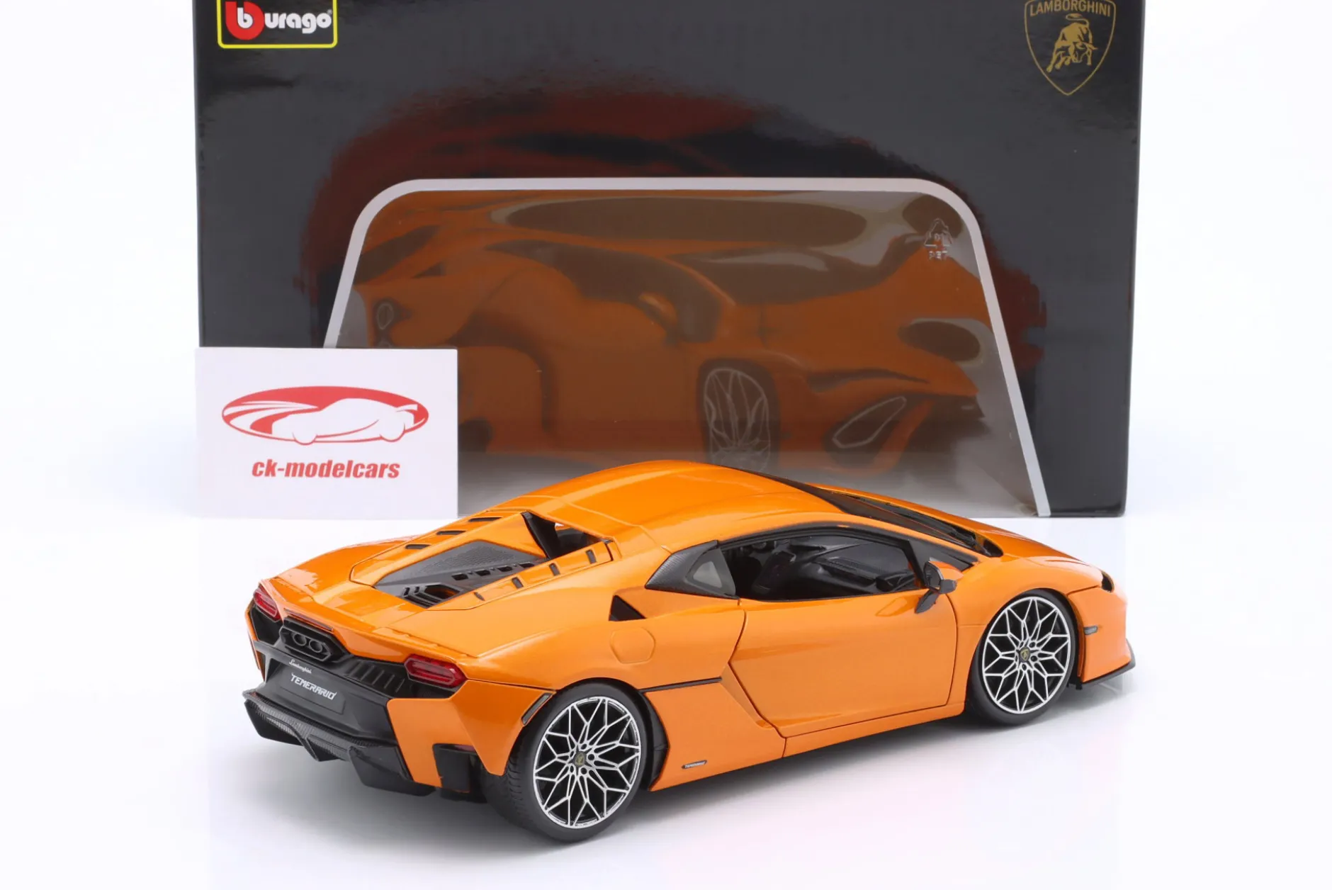 Lamborghini Temerario Baujahr 2024 orange 1:18 Bburago