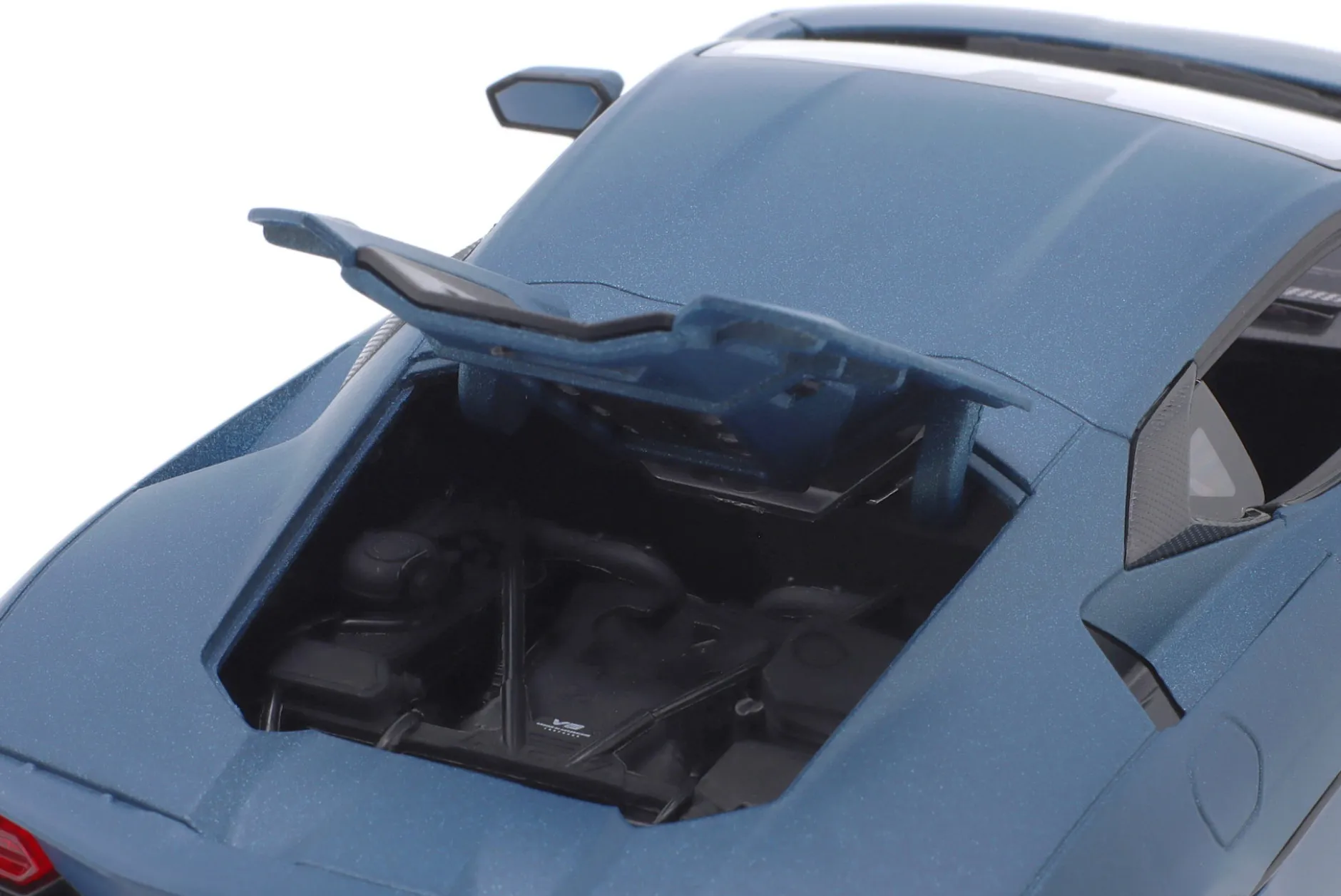Lamborghini Temerario Baujahr 2024 mattblau 1:18 Bburago