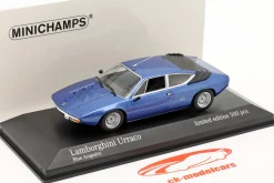 Lamborghini Urraco Baujahr 1974 blau metallic 1:43 Minichamps