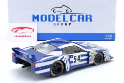 Lancia Beta Montecarlo Turbo #54 4th 6h Silverstone 1980 Röhrl, Alboreto 1:18 MCG