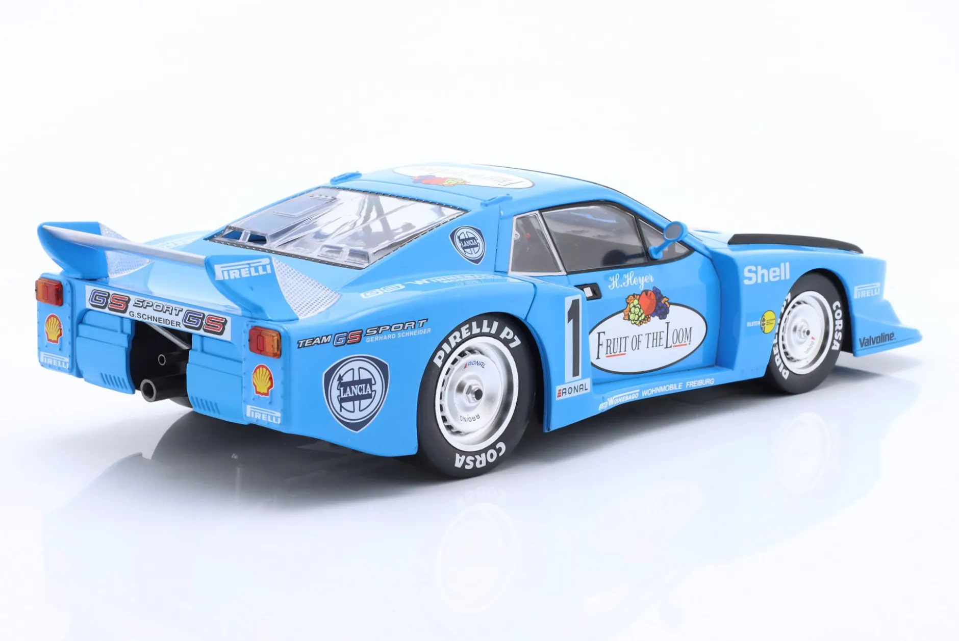 Lancia Beta Montecarlo Turbo #1 7th DRM Nürburgring 1981 Hans Heyer 1:18 MCG