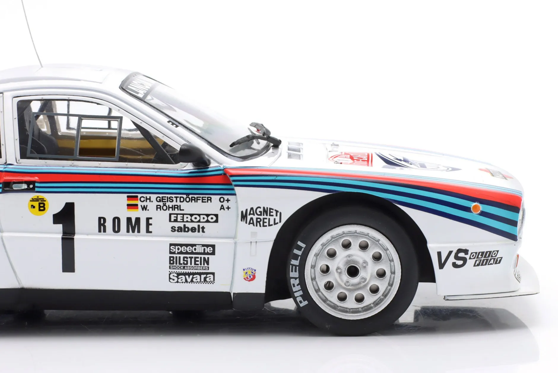 Lancia 037 #1 Sieger Rallye Monte Carlo 1983 Röhrl, Geistdörfer 1:18 WERK83